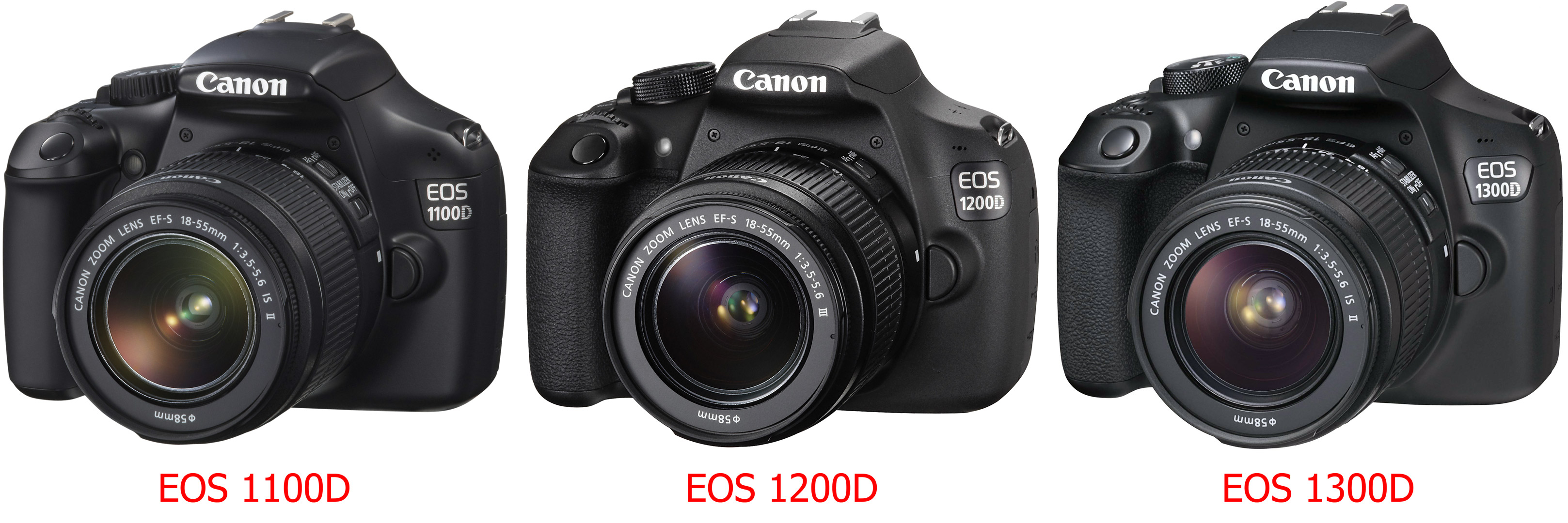 Canon EOS 1300D evolution cyfrovychok